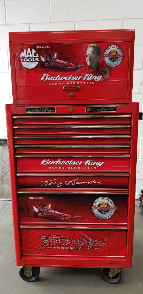 Kenny bernstein mac tool box for sale by owner